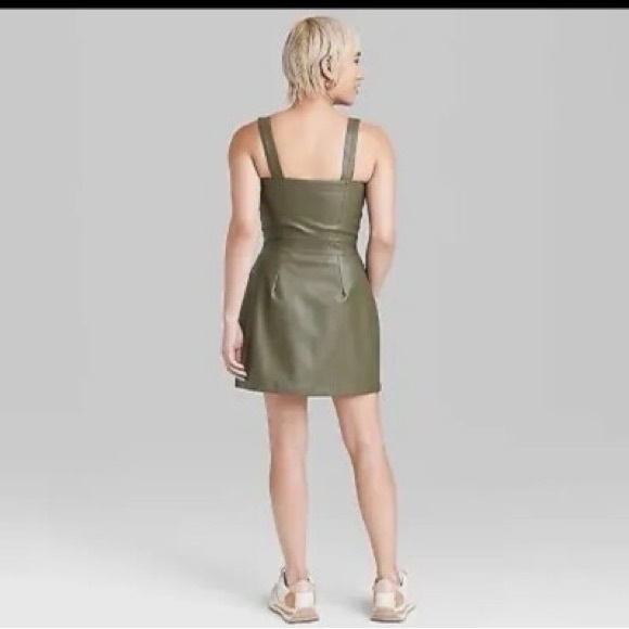 Wild Fable Olive Mini Dress - Picture 12 of 12